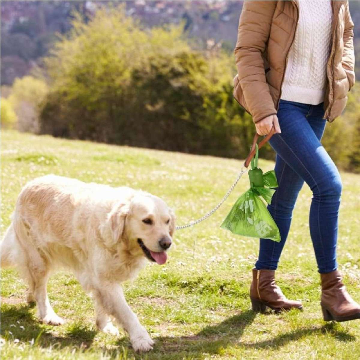 150 Kotbeutel für Hunde mit praktischem Spender – Reißfest & Auslaufsicher