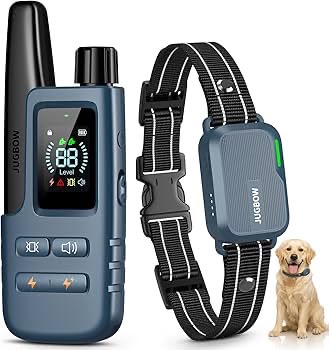 Elektrisches Hundetrainingshalsband mit Fernbedienung – Wiederaufladbar & Wasserdicht