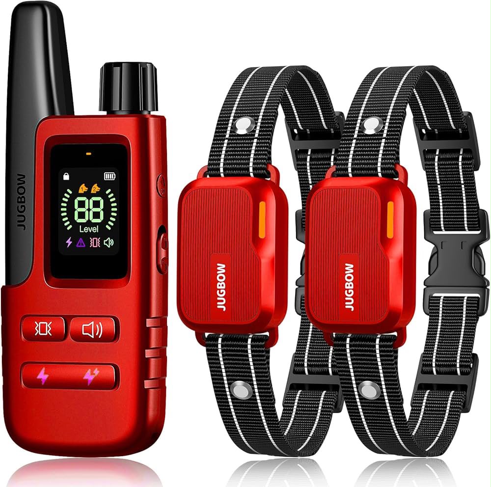 Elektrisches Hundetrainingshalsband mit Fernbedienung – Wiederaufladbar & Wasserdicht