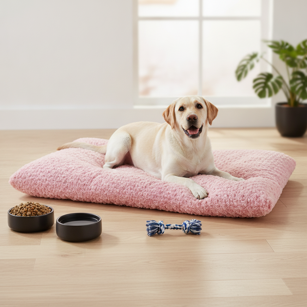 Luxuriöses Flauschiges Hundebett – Ultraweich, Bequem & Waschbar