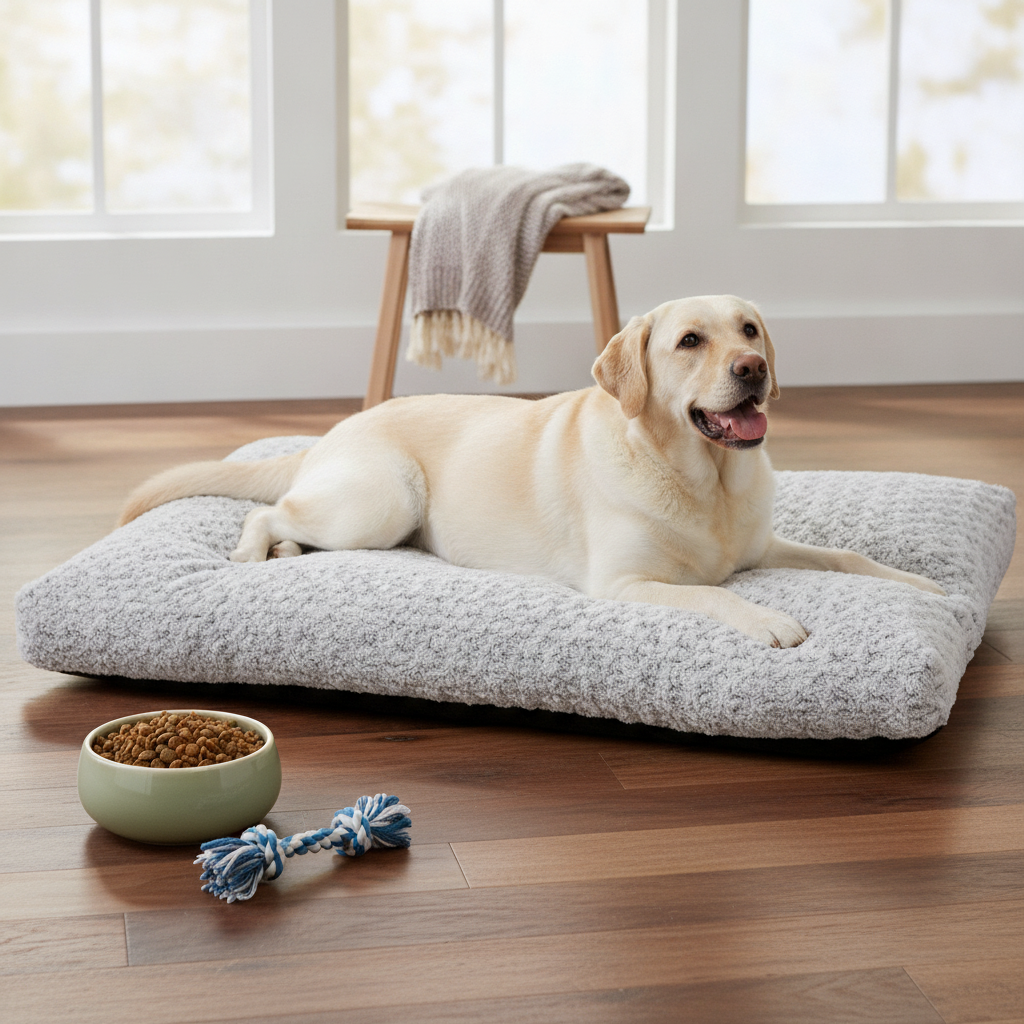 Luxuriöses Flauschiges Hundebett – Ultraweich, Bequem & Waschbar