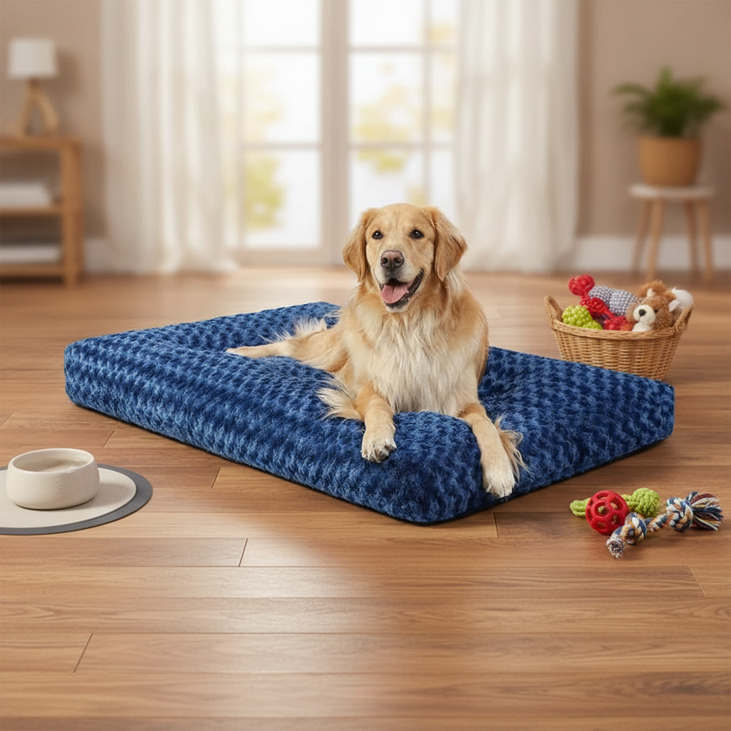 Luxuriöses Flauschiges Hundebett – Ultraweich, Bequem & Waschbar